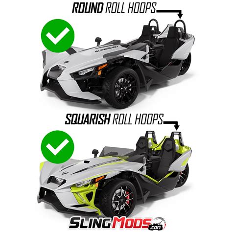 Polaris Slingshot 4 Piece Roll Hoop And Rear Storage Compartment Luggage