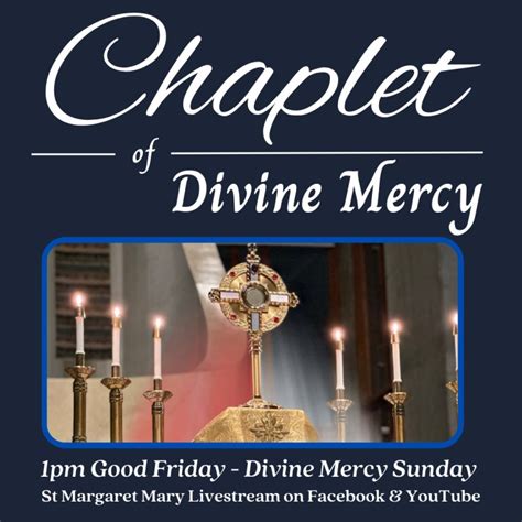 A Divine Mercy Chaplet novena will be offered in various styles - The ...