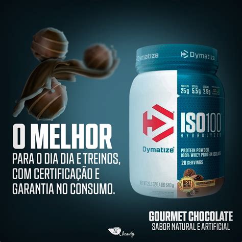 ISO 100 Hydrolized Gourmet Chocolate 1 4LB 640KG Dymatize MUV