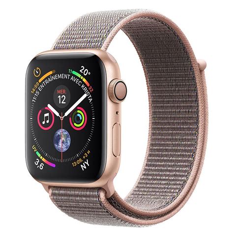 Apple Watch Series 4 2018 GPS 40 mm Aluminium Roségold Rosa