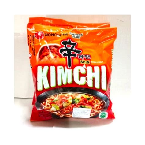 Jual Nongshim Shin Kimchi Noodle Soup 120 Gr Kota Tangerang Selatan