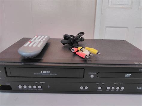 Magnavox Dvd Player VCR Combo With Remote Control - Etsy