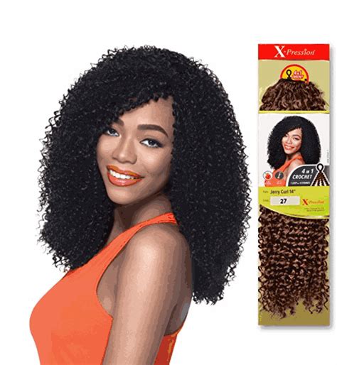 Outre Synthetic Hair Crochet Braids X Pression Braid 4 In 1 Loop Jerry