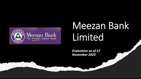 Meezan Bank Limited Mebl Psx November 2023 Youtube