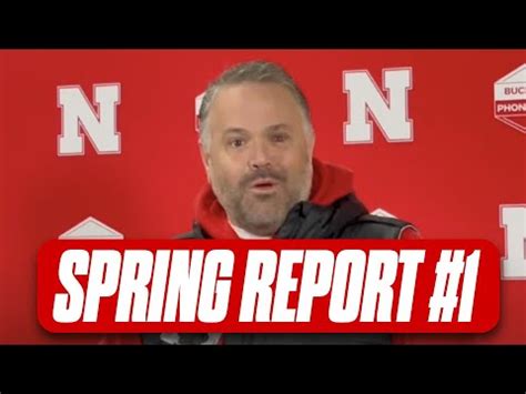 Nebraska Football Spring Practice Report 1 I Nebraska Huskers I