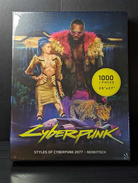 Cyberpunk 2077 Puzzle 1000pc NeoKitsch Needs For Nerds And More