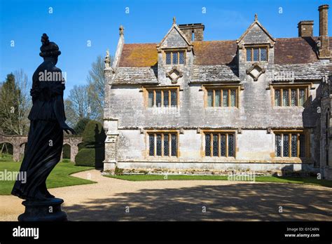 Athelhampton House And Gardens Near Dorchester Dorset In April Stock