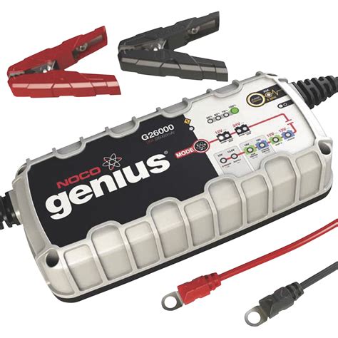 Noco Genius Wicked Smart Multi Purpose Battery Charger — 26 Amp 1224 Volt Model G26000