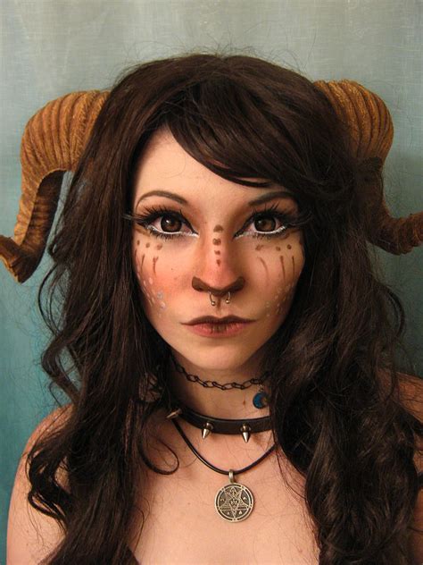 Makeup Test :: Faun 3 by LunaLeFey on DeviantArt