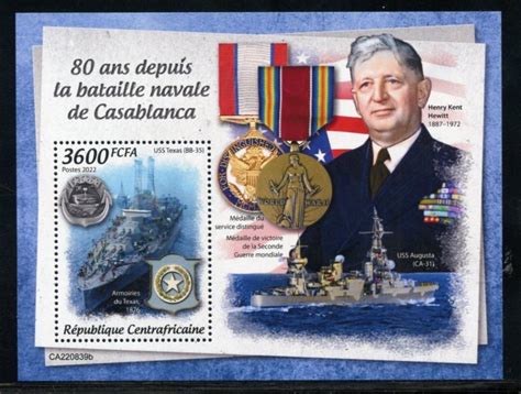 Central Africa Th Ann Of The Naval Battle Of Casablanca S Sheet