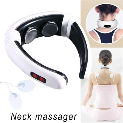 Electric Tens Unit Pulse Neck Massager Magnetic Pulse Therapy Vertebra – Your True Confidence