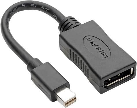 Tripp Lite Mini Displayport To Displayport Adapter Converter 4k 60hz