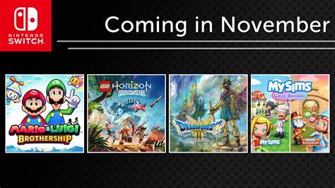 Games coming to Nintendo Switch in November '24 - Nintendo Official Site