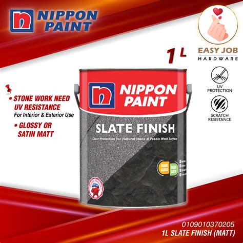 L Nippon Slate Finish For Pebble Wash Sand Stone Garden Cat Pengkilat