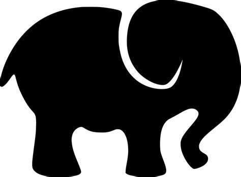 Svg Animal Signe Bébé Léléphant Image Et Icône Svg Gratuite Svg