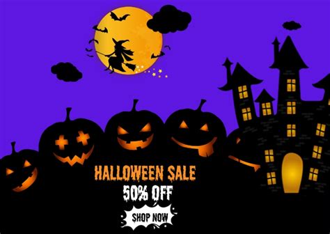 Copy Of Halloween Sale Postcard Postermywall