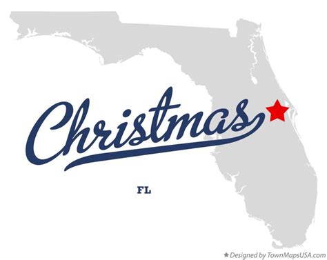 Map of Christmas, FL, Florida