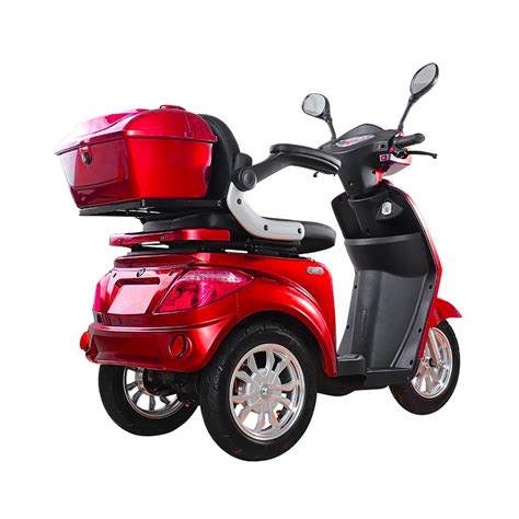 Elektrinis triratis mopedas - motoroleris MS03EEC, 1 kW - 1a.lt