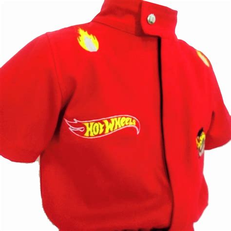 Fantasia Infantil Hot Wheels Personalizada Vermelha Elo