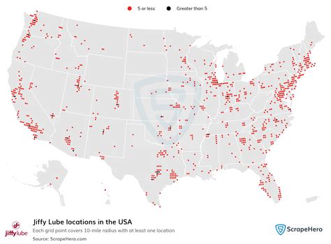 List of all Jiffy Lube locations in the USA - ScrapeHero Data Store