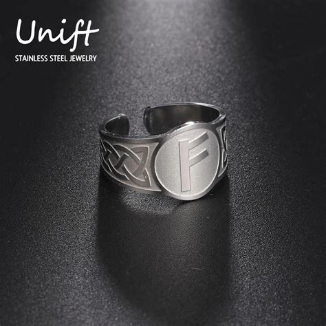 Unift Anillo Vintage De Acero Inoxidable Para Hombre Y Mujer Amuleto