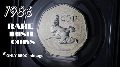 Rare 1986 Irish Coins Unveiling The 50p 10p And Half Penny Treasures