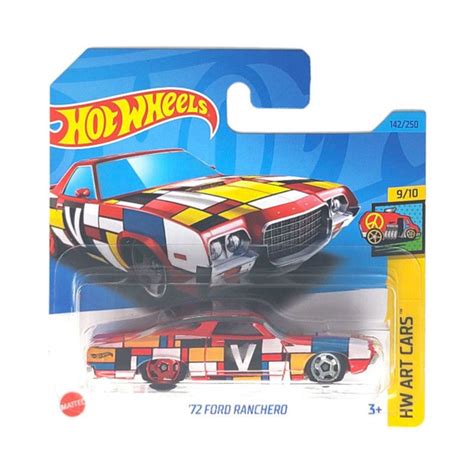 Игрушечная машинка Hot Wheels коллекция HW ART CARS модель FORD RANCHERO масштаб