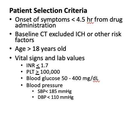 Pharmacology Ischemic Stroke Flashcards Quizlet