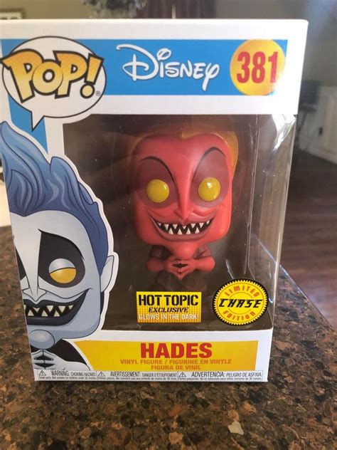 Disney S Hercules Hades Chase Exclusive Gitd Funko Pop Rare Sold Out Hot Topic