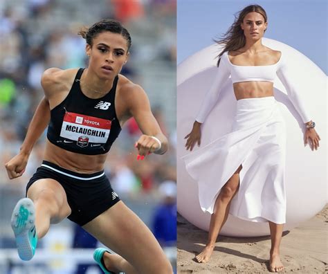 400m hurdles world record holder and model Sydney McLaughlin ...