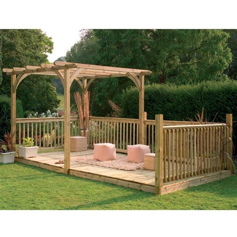 Photo Gallery of The Small Corner Pergola Kits