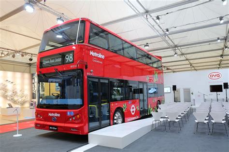 Byd Unveils Worlds First Pure Electric Double Decker The Iconic