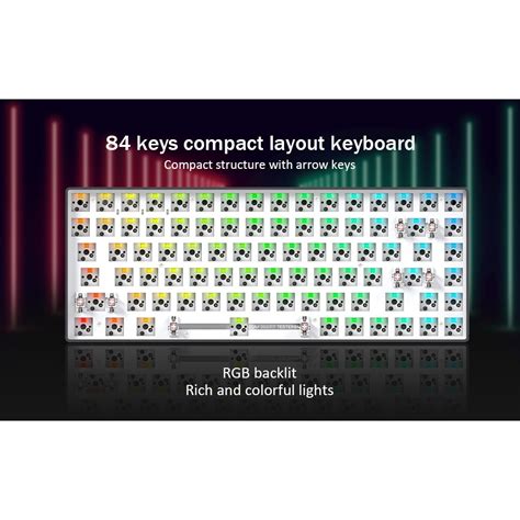 Zuoya Tester Hot Swap Rgb Backlight Gaming Kit Teclado Mec Nico Shopee Brasil