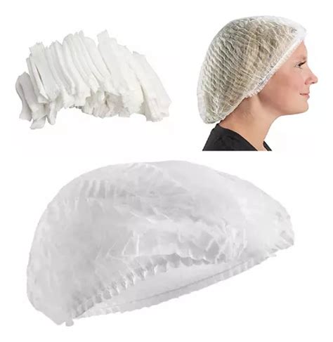 Cofia Gorro Desechable Plisado Paquete Con Piezas