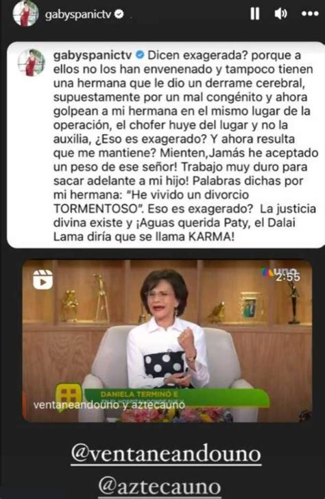 ¿Gabriela Spanic demandó a Pati Chapoy y otros de Ventaneando? Esto es