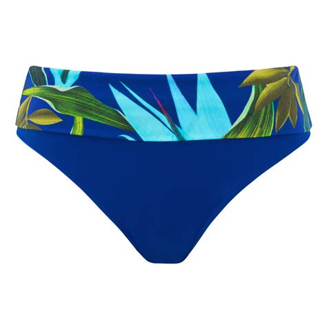 Bikini Tai Trusse Fantasie Pichola Bikini Fold Down Tropical Blue