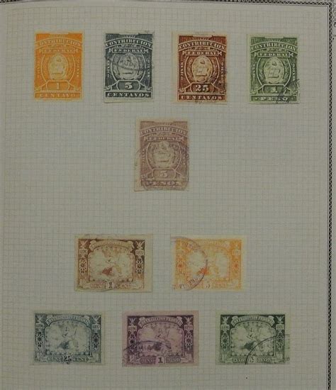 Mexico Revenue Stamp Collection