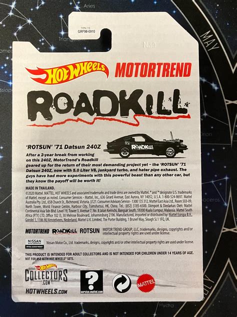Hot Wheels Roadkill Datsun 240Z A Rotsun Aukro