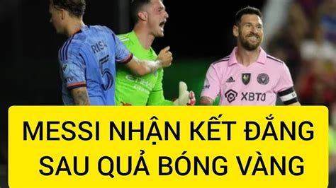 Messi và Inter Miami nhận cái kết đắng lòng sau lễ vinh danh Quả bóng