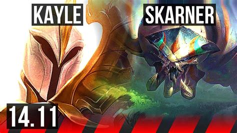 Kayle Vs Skarner Top 817 600 Games Dominating Euw Diamond