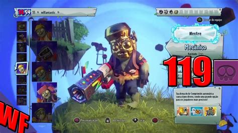 119 KILLS O MECÂNICO Plants vs Zombies Garden warfare 2 YouTube