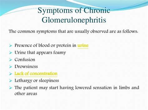 Chronic Glomerulonephritis Symptoms Diagnosis Treatment Of Chroni…