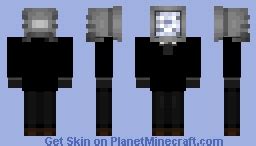 Tv Man Minecraft Skin