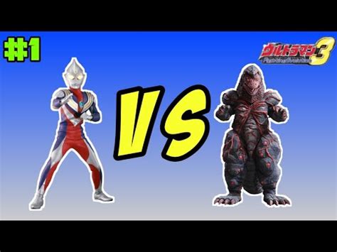 Ultraman Tiga Vs Golza Story Mode Ultraman Fighting Evolution