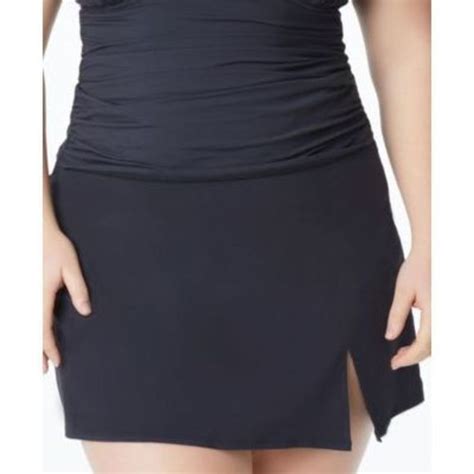 Bleu Rod Beattie Swim Nwt Bleu By Rod Beattie Swim Skirt Bikini Bottom Black W Poshmark