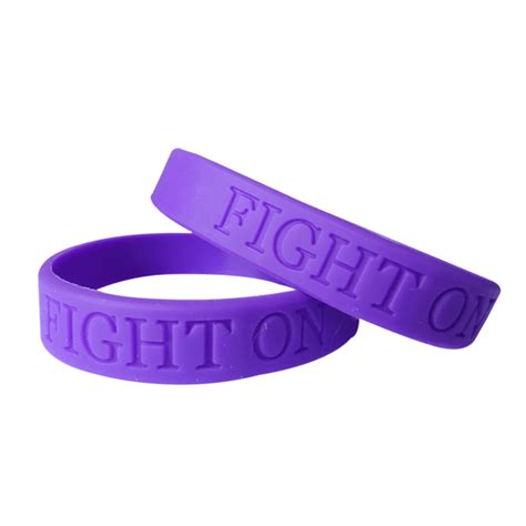 Debossed Silicone Wristbands Wristbands Direct