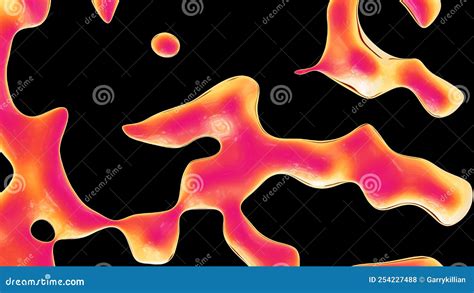 Fluid Metallic Drops Y2k Reddish Background Dynamic Iridescent