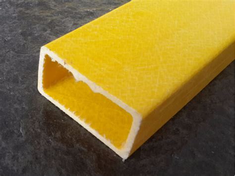 Structural Fiberglass Rectangular Tube FRP Rectangular Tube