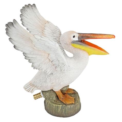 Design Toscano Exclusive Dock Of The Bay 10 Hand Painted Pelican