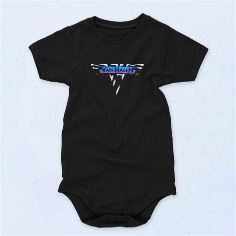 Vintage 1978 Van Halen Logo Cute Baby Onesie Baby Clothes